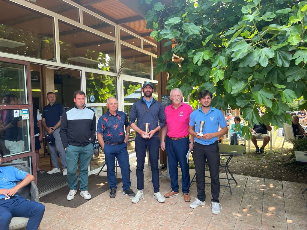 Kevin et Marin, 1er brut en foursome
